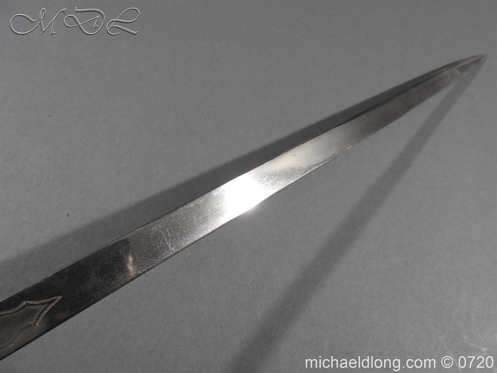 British Victorian 1897 Officers Sword - Image 15