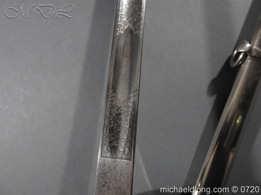 British Victorian 1897 Officers Sword - Image 17