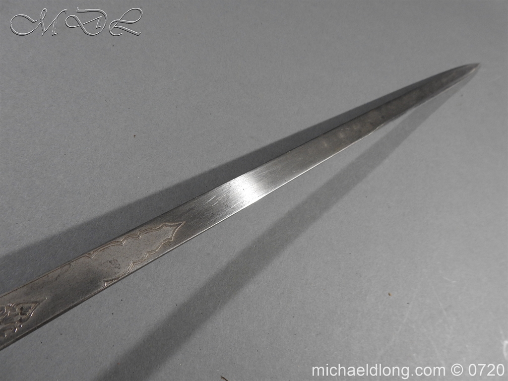 British Victorian 1897 Officers Sword - Image 20