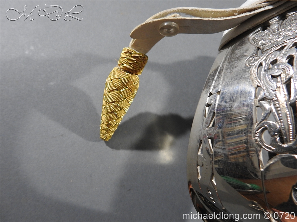 British Victorian 1897 Officers Sword - Image 27