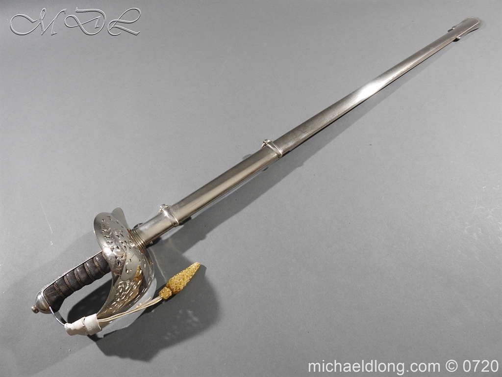 British Victorian 1897 Officers Sword - Image 29