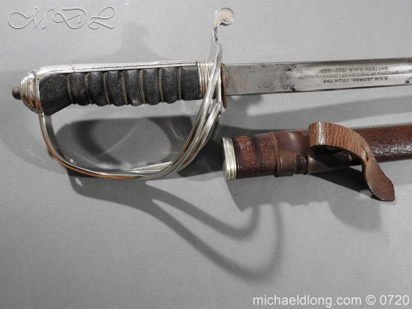 Royal Horse Artillery Presentation Sword By Wilkinson - Image 2