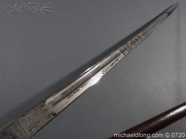Royal Horse Artillery Presentation Sword By Wilkinson - Image 10