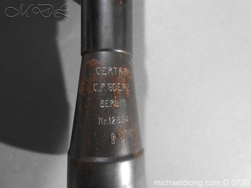 German Telescopic Rifle Sight by C P Goerz - Image 8