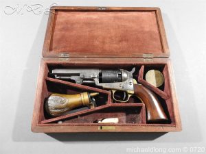 Cased Colt Model 1849 Pocket Revolver