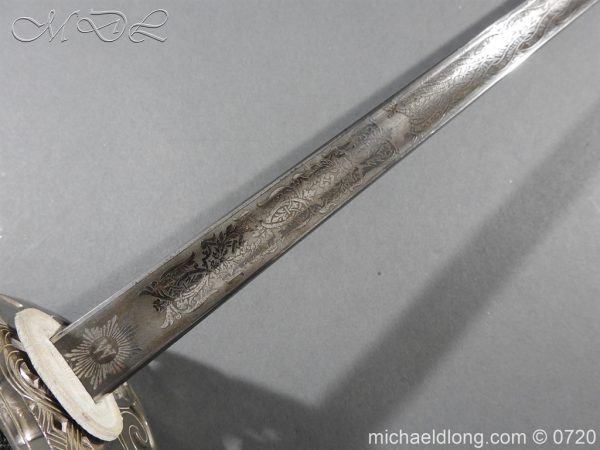1854 Pattern Irish Guards Officers ER2 Sword by Wilkinson Sword - Image 11