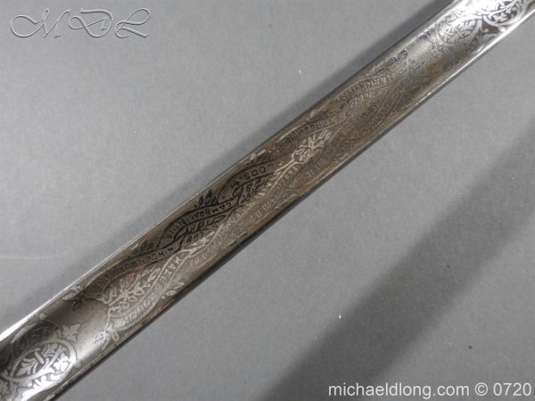 1854 Pattern Irish Guards Officers ER2 Sword by Wilkinson Sword - Image 12
