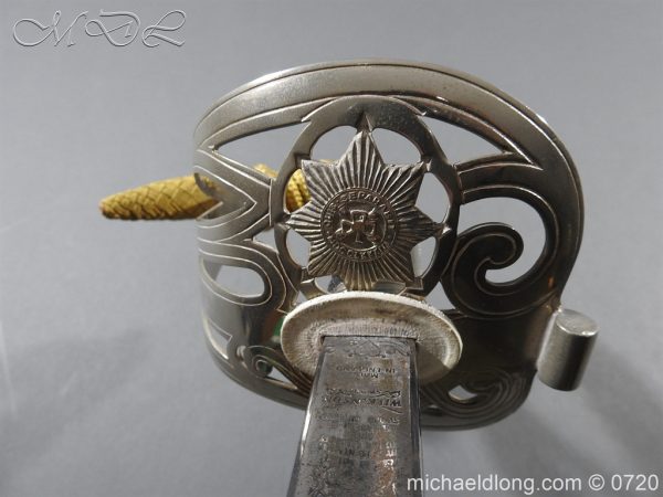 1854 Pattern Irish Guards Officers ER2 Sword by Wilkinson Sword - Image 15