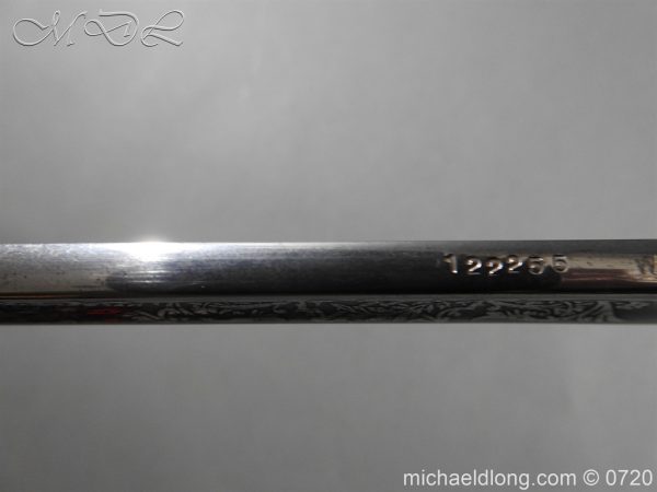 1854 Pattern Irish Guards Officers ER2 Sword by Wilkinson Sword - Image 20