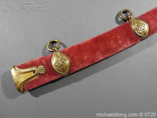 9th Lancer's 1822 pattern Mameluke Officer's Full Dress Sword - Image 11