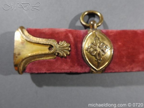 9th Lancer's 1822 pattern Mameluke Officer's Full Dress Sword - Image 12
