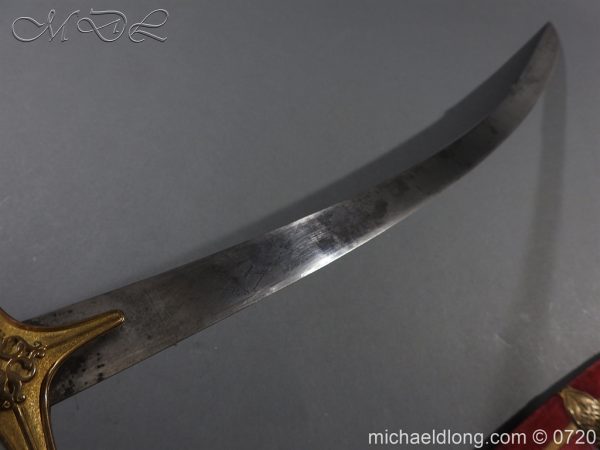 9th Lancer's 1822 pattern Mameluke Officer's Full Dress Sword - Image 17