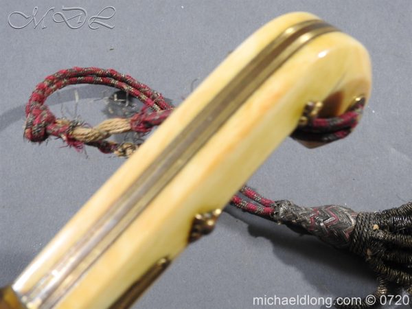 9th Lancer's 1822 pattern Mameluke Officer's Full Dress Sword - Image 29