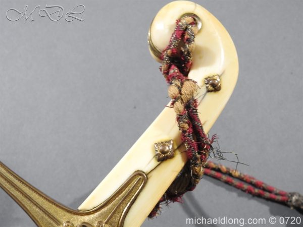 9th Lancer's 1822 pattern Mameluke Officer's Full Dress Sword - Image 30