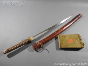 Japanese Officer's WW2 Sword & Photographs