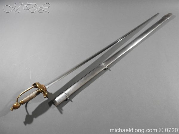British Heavy Cavalry Officer's 1796 Dress sword - Image 5