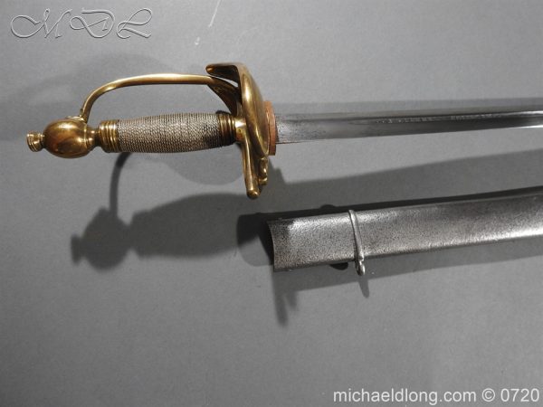 British Heavy Cavalry Officer's 1796 Dress sword - Image 6
