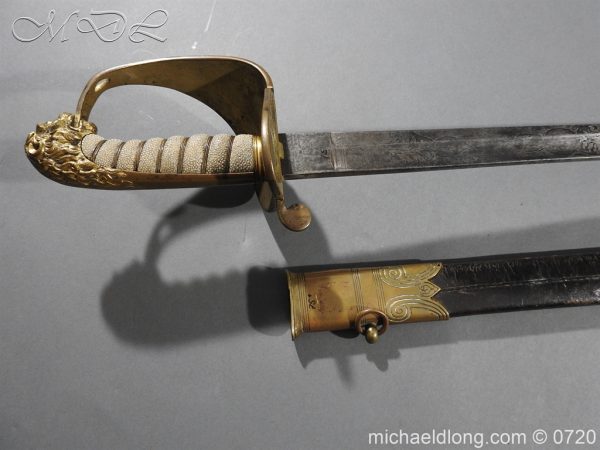British Victorian Naval Sword - Image 6