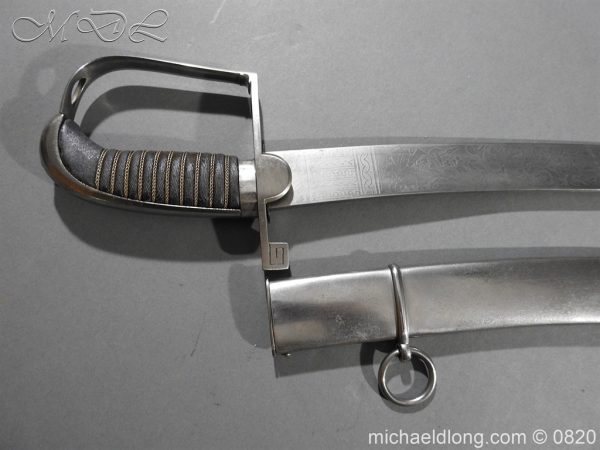British 1796 Officer's Sword - Image 6