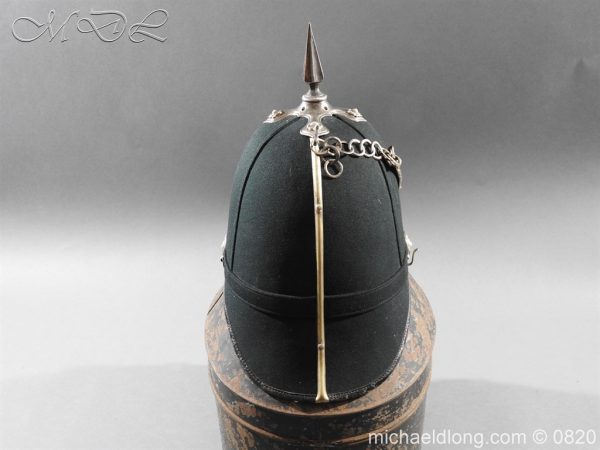Dundee Highlanders Victorian Green Cloth Helmet - Image 7