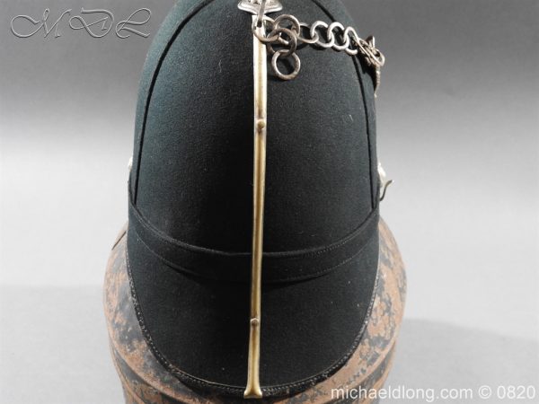 Dundee Highlanders Victorian Green Cloth Helmet - Image 8