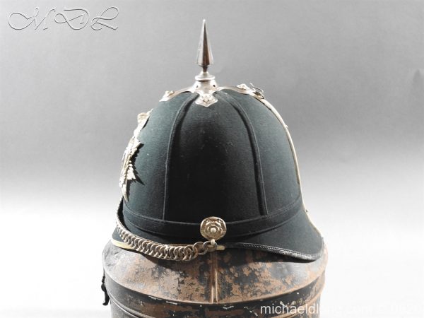 Dundee Highlanders Victorian Green Cloth Helmet - Image 9