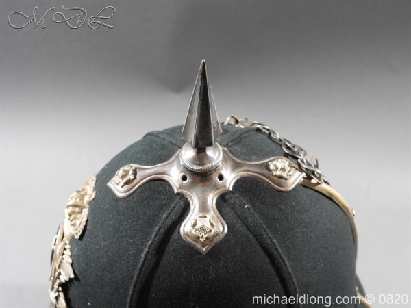 Dundee Highlanders Victorian Green Cloth Helmet - Image 11