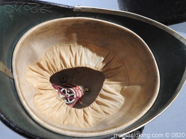 Dundee Highlanders Victorian Green Cloth Helmet - Image 12