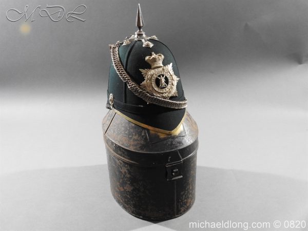 Dundee Highlanders Victorian Green Cloth Helmet - Image 17