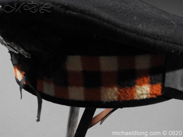 Kings Own Scottish Borderers Officer's Kilmarnock Bonnet - Image 11