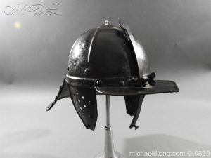 English Civil War Lobster Tailed Helmet
