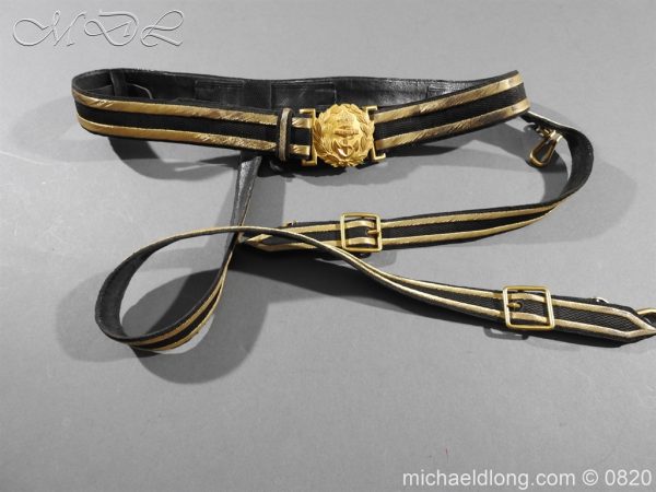 michaeldlong.com 10358 600x450 Royal Naval Officer's Full Dress Belt