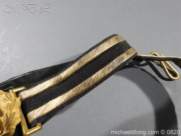 michaeldlong.com 10360 600x450 Royal Naval Officer's Full Dress Belt