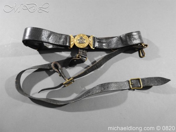 British Officer's Victorian Indian Dress Belt