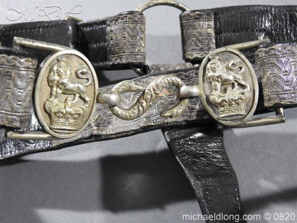 Royal Artillery Volunteers Victorian Officer's Dress Belt - Image 2