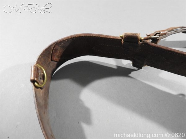 British Officer's Sam Brown Belt and Sword Frog - Image 5