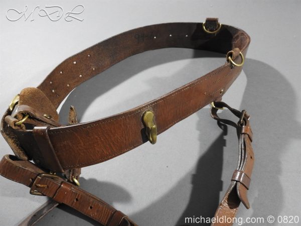 British Officer's Sam Brown Belt and Sword Frog - Image 6