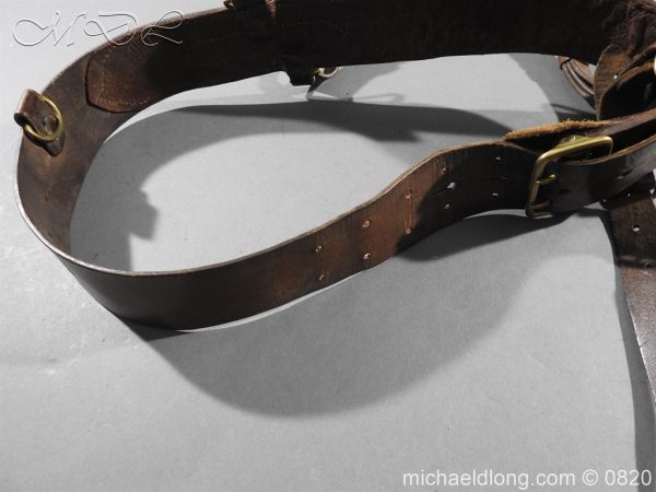 British Officer's Sam Brown Belt and Sword Frog - Image 7