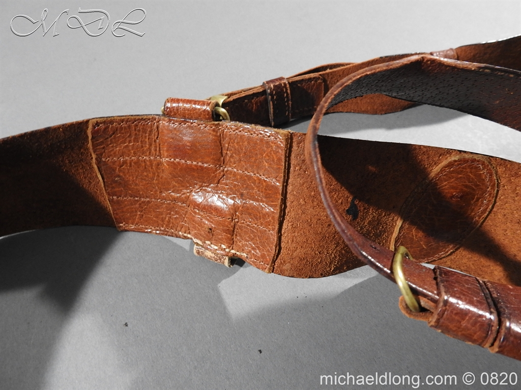 British Officer's Sam Brown Belt and Strap - Image 4