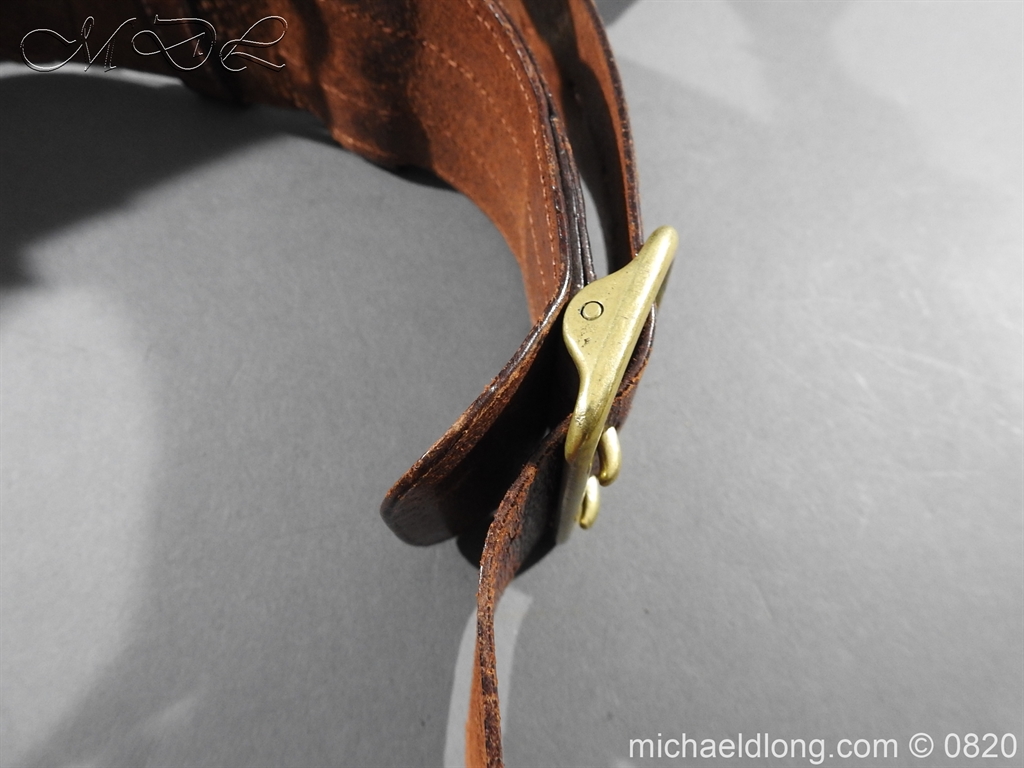 British Officer's Sam Brown Belt and Strap - Image 6