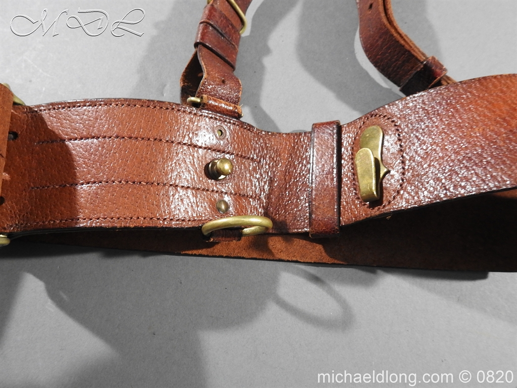 British Officer's Sam Brown Belt and Strap - Image 7
