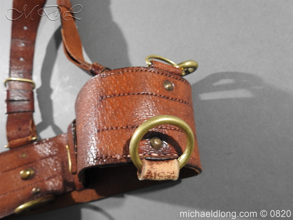 British Officer's Sam Brown Belt and Strap - Image 8
