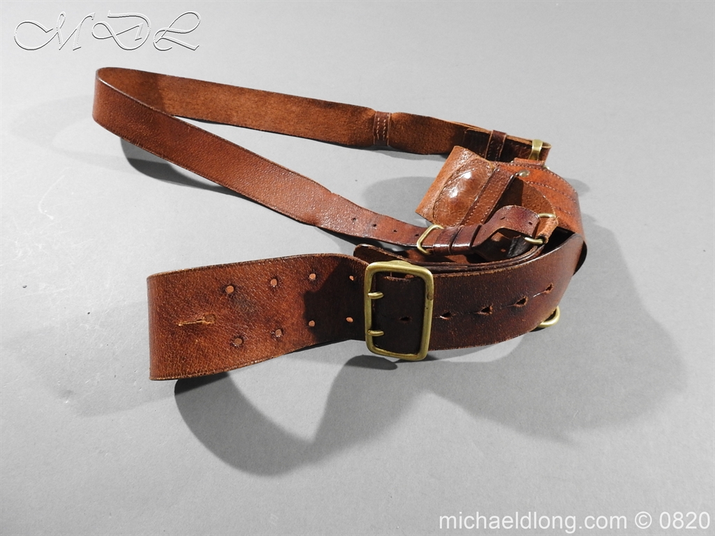 British Officer's Sam Brown Belt and Strap - Image 9
