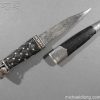 Gordon Highlanders Sgian Dubh with Etched Blade