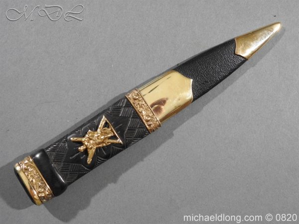 Seaforth Highlanders Sgian Dubh - Image 17