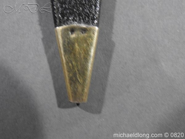 Black Watch Sgian Dubh Hallmarked Silver Mounts - Image 8