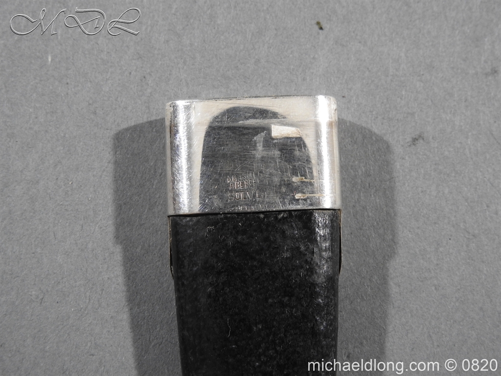 Cameron Highlanders Volunteer Sgian Dubh Silver Mounts - Image 7