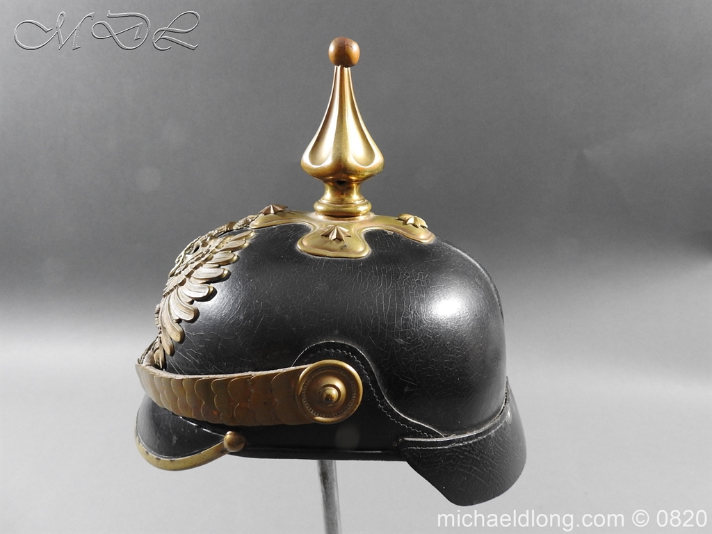 Imperial German Customs Officer's Pickelhaube - Image 9