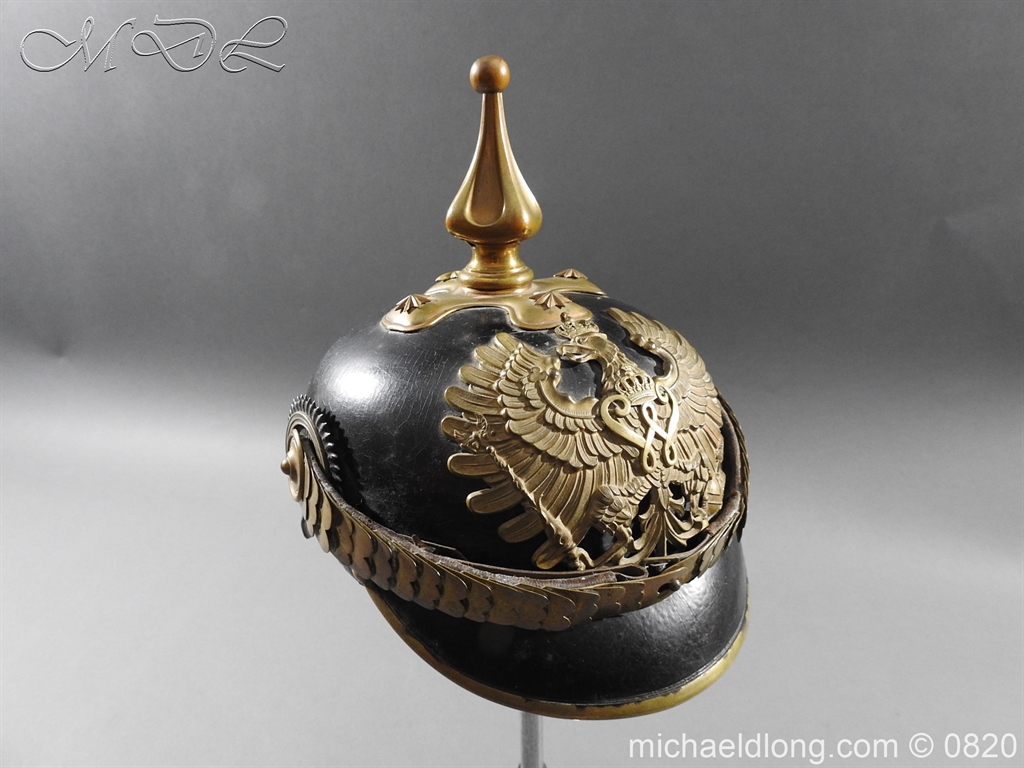 Imperial German Customs Officer's Pickelhaube - Image 13
