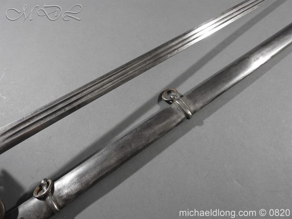 Victorian Royal Scots 6th Vol Btn Basket Hilt Sword - Image 3